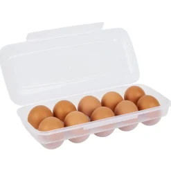 Gifi Boîte de rangement pour 10 oeufs - L.27x11,5xH6,8cm