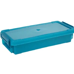 Gifi Rangement|Boîte de rangement transparente à clip 0,55L