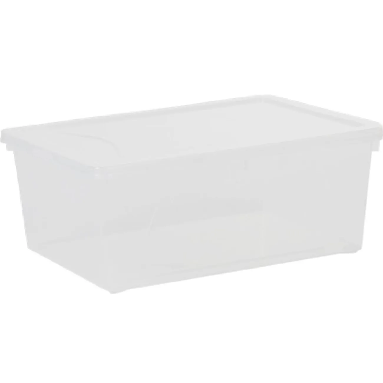 Gifi Rangement|Boîte de rangement transparente 10 L