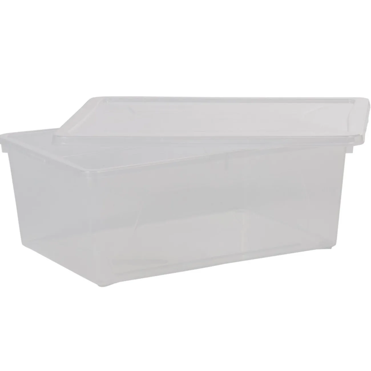 Gifi Rangement|Boîte de rangement transparente 10 L