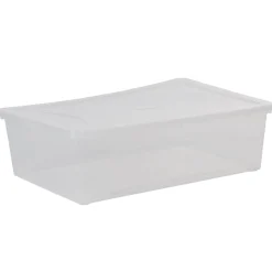 Gifi Rangement|Boîte de rangement transparente 22 L