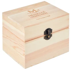 Gifi Boîte de rangment pour huiles essentielles bois naturel
