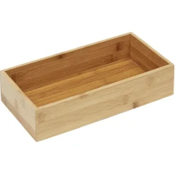 Gifi Aménagement Salle De Bain^Boîte en bambou organisateur L.30xl.15xH.6,5 cm