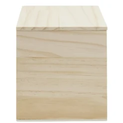 Gifi Rangement|Boîte en bois à personnaliser 15x15x15cm