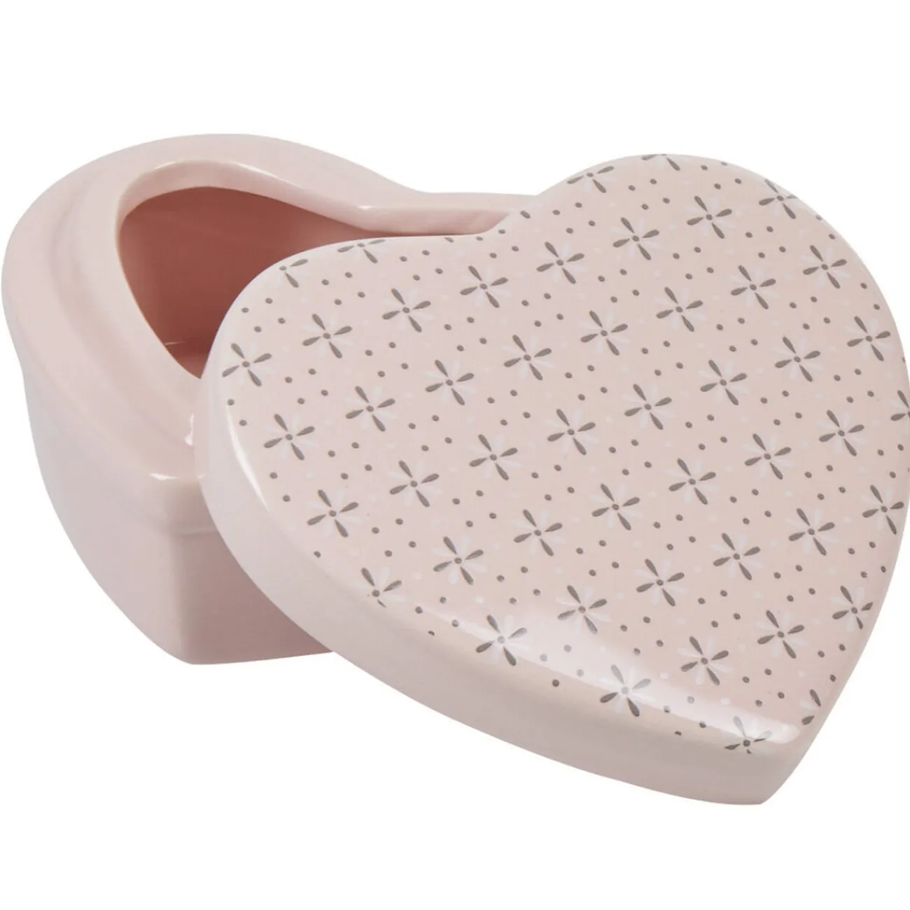 Gifi Rangement|Boîte en forme de coeur rose