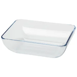 Gifi Boîte en verre avec couvercle plastique x3