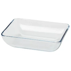 Gifi Boîte en verre avec couvercle plastique x3