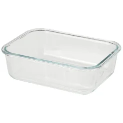 Gifi Boîte en verre et bambou 1,5 L