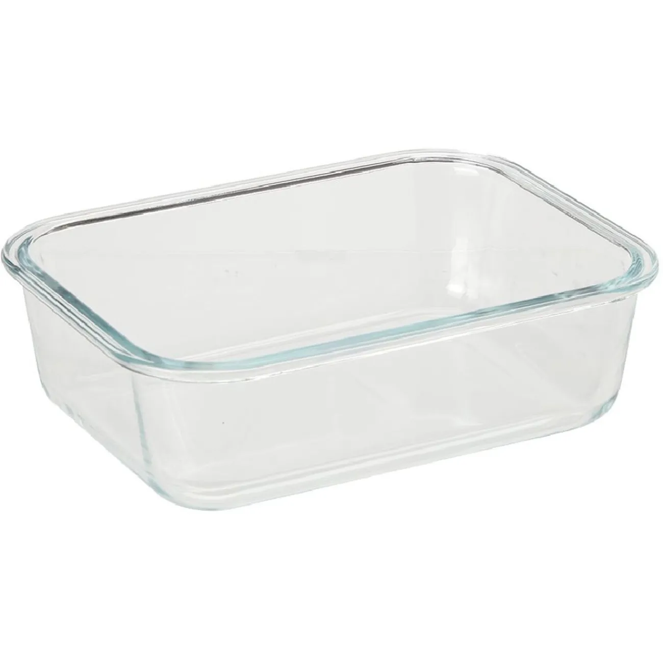 Gifi Boîte en verre et bambou 1,5 L