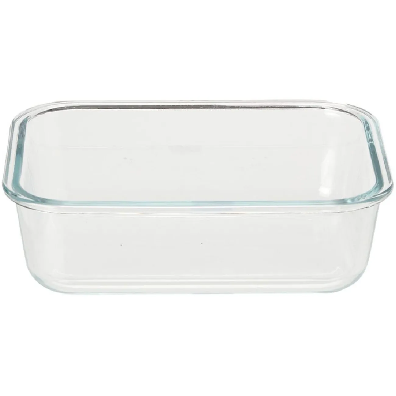 Gifi Boîte en verre et bambou 1,5 L