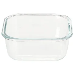 Gifi Boîte en verre et bambou 800 ml