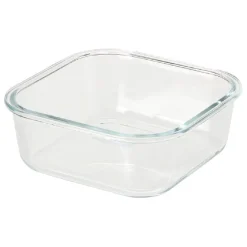 Gifi Boîte en verre et bambou 1,1 L