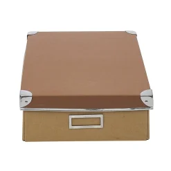 Gifi Rangement|Boîte gigogne x3 en carton avec renfort métal