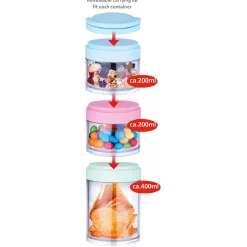 Gifi Boîte lunch 3 pièces