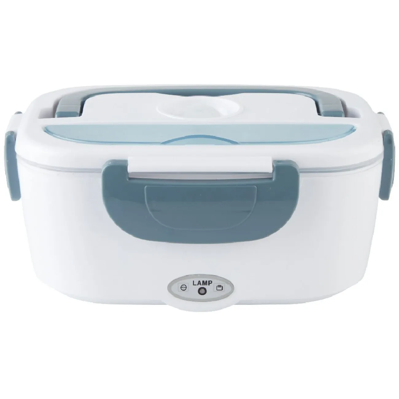 Gifi Boîte lunch chauffante 2 compartiments 1 cuillère