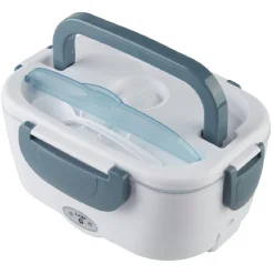 Gifi Boîte lunch chauffante 2 compartiments 1 cuillère