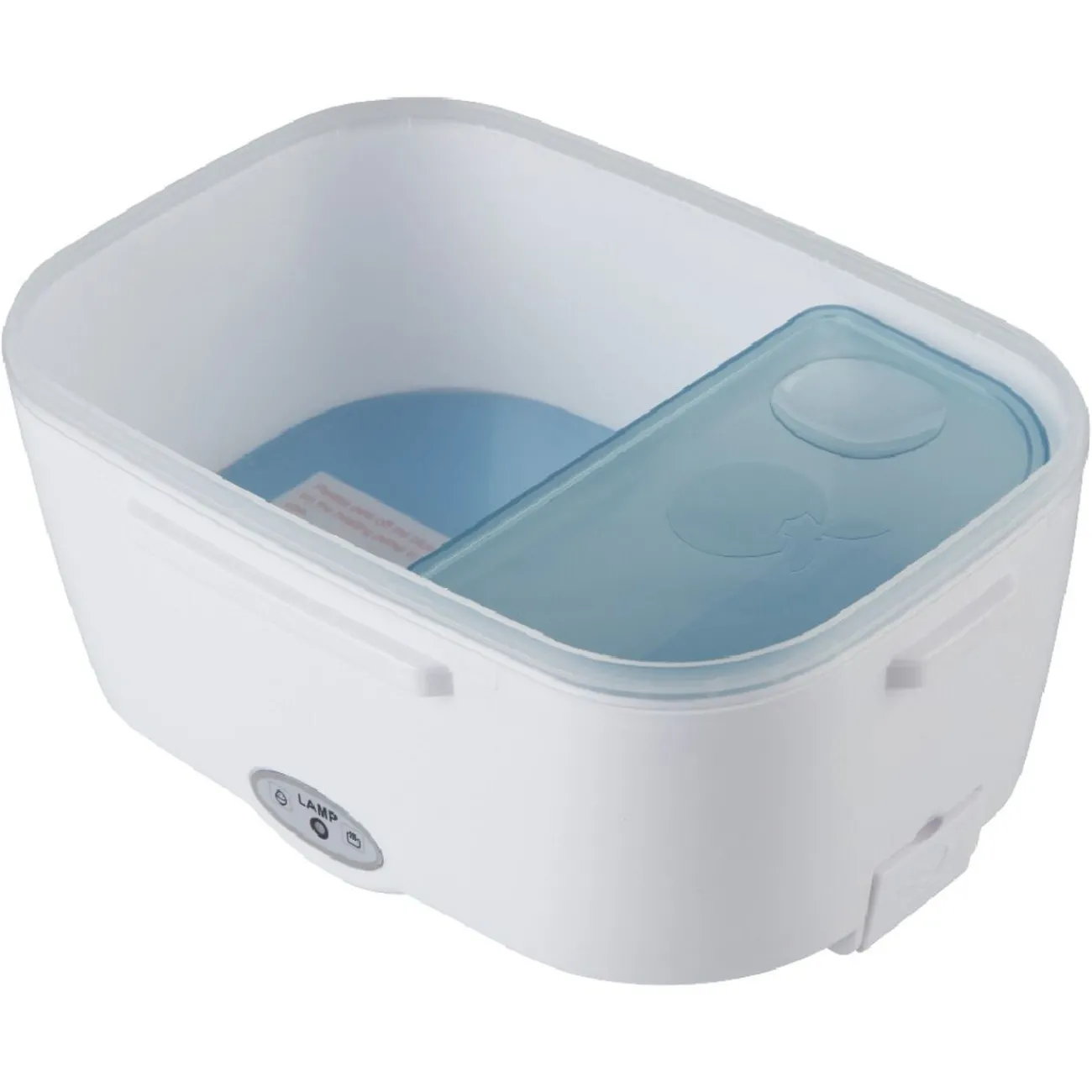 Gifi Boîte lunch chauffante 2 compartiments 1 cuillère