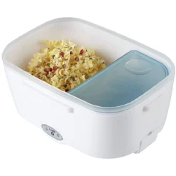 Gifi Boîte lunch chauffante 2 compartiments 1 cuillère