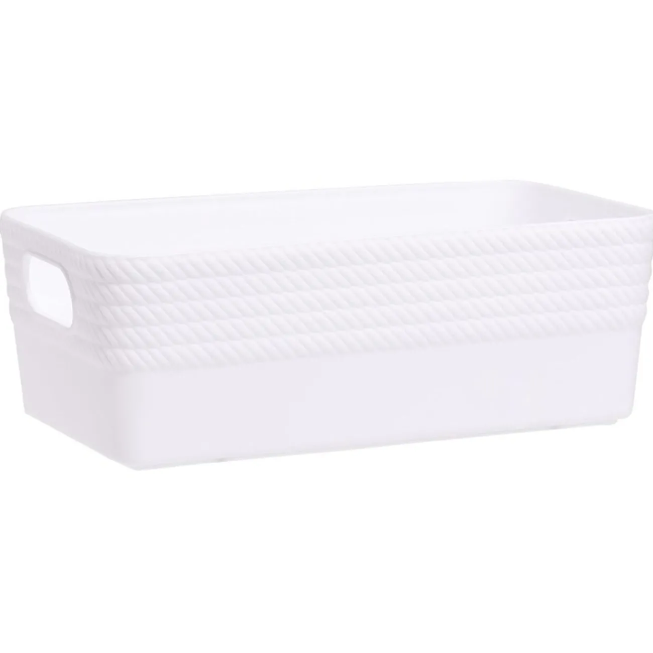 Gifi Aménagement Salle De Bain^Boîte plastique blanc 20x11xH7cm