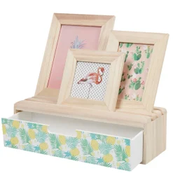 Gifi Rangement|Boîte porte-photo design Sweet exotic