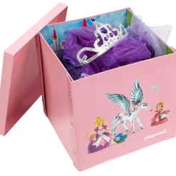 Gifi Rangement|Boîte rangement enfant tapis de jeu Playmobil Princesse