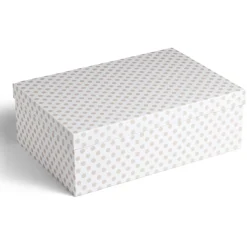 Gifi Rangement|Boîte rectangulaire en carton imprimé 44x31xH15cm