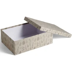 Gifi Rangement|Boîte rectangulaire en carton imprimé 44x31xH15cm