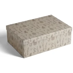 Gifi Rangement|Boîte rectangulaire en carton imprimé 44x31xH15cm