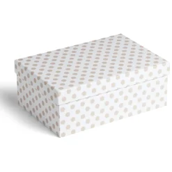 Gifi Rangement|Boîte rectangulaire en carton imprimé 28x13xH10cm
