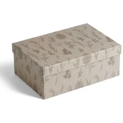 Gifi Rangement|Boîte rectangulaire en carton imprimé 28x13xH10cm