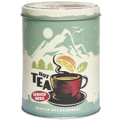 Gifi Boîte ronde de conservation en métal Ø10 x H13,1 cm