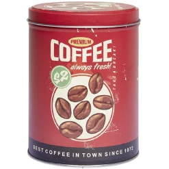 Gifi Boîte ronde de conservation en métal Ø10 x H13,1 cm