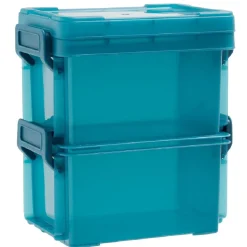 Gifi Rangement|Boîte superposable à clips 300ml x2