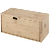 Gifi Boîte tiroir à dosettes bambou naturel