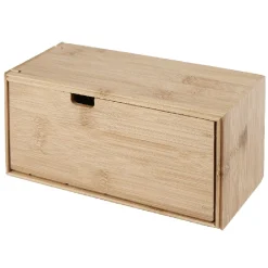 Gifi Boîte tiroir à dosettes bambou naturel
