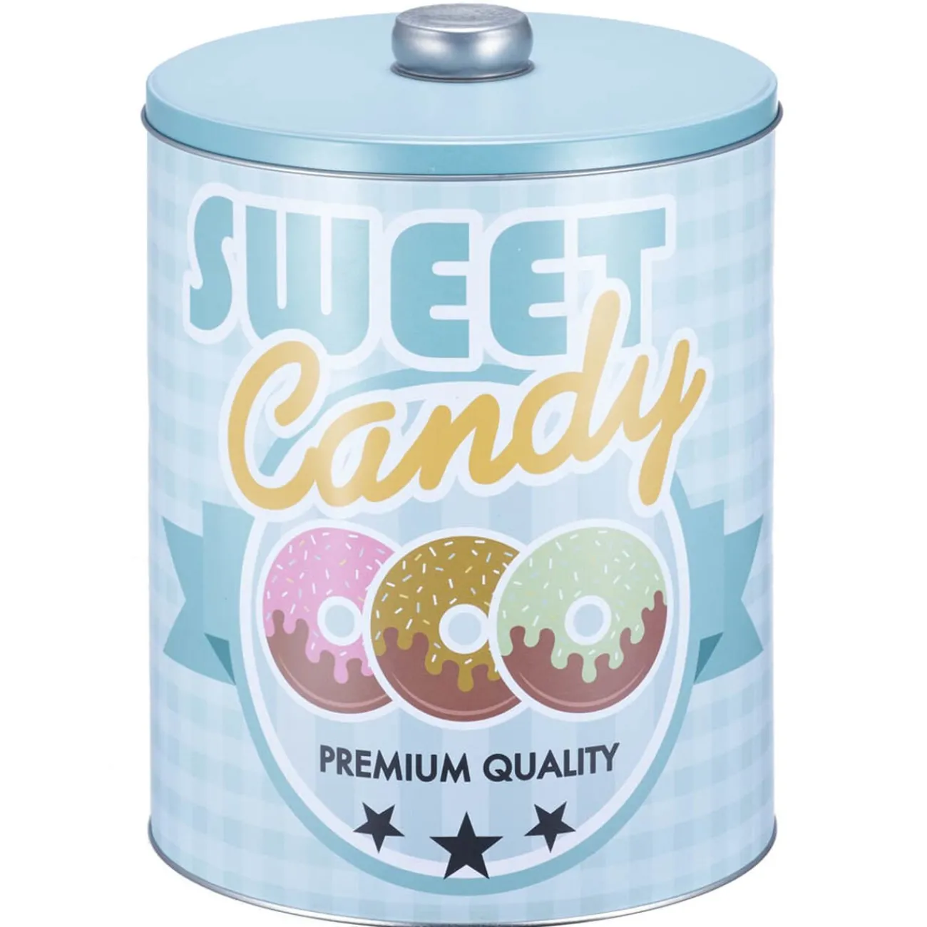 Gifi Boîte vintage encastrable bleue rose et jaune x3