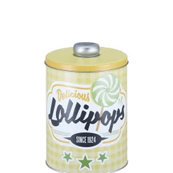 Gifi Boîte vintage encastrable bleue rose et jaune x3