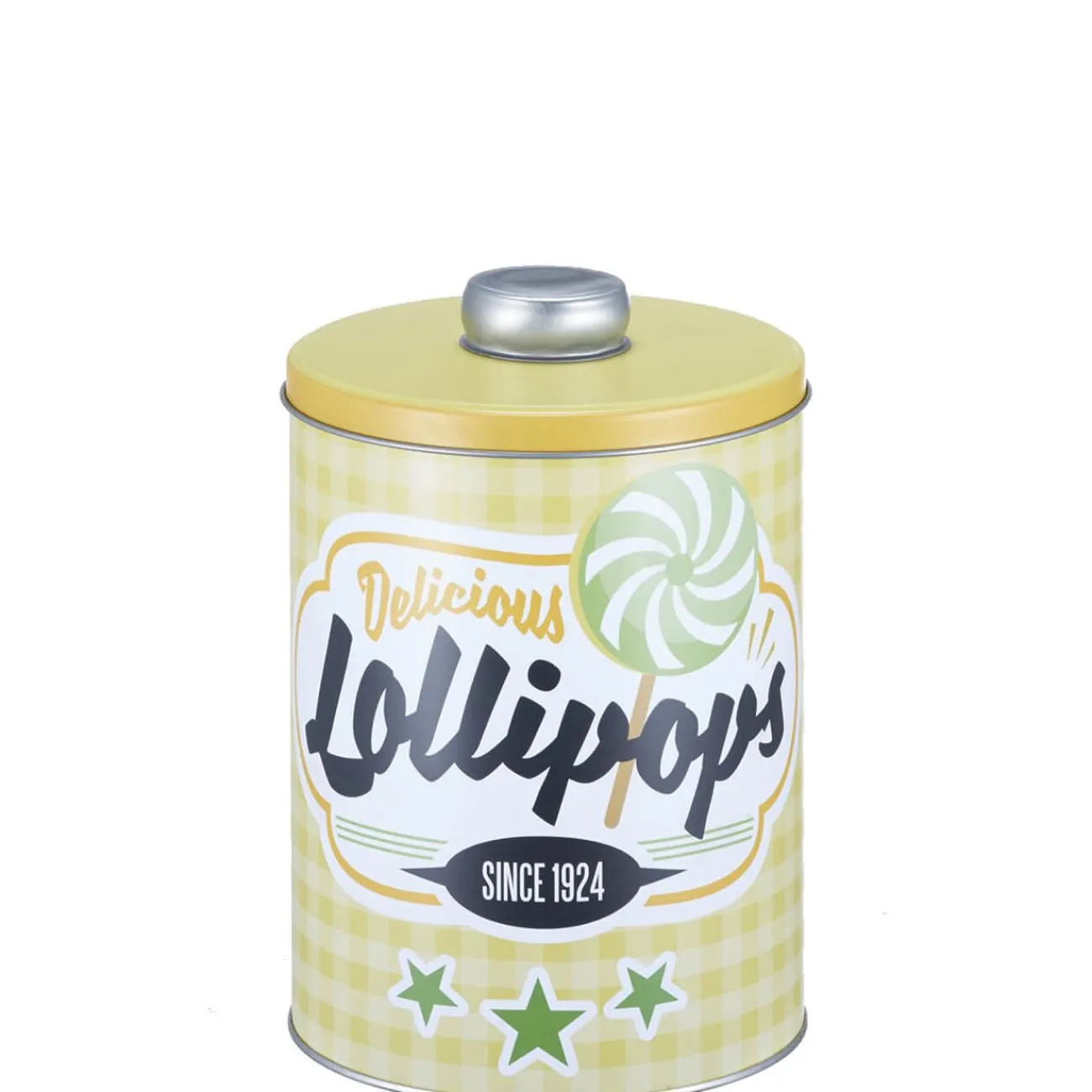 Gifi Boîte vintage encastrable bleue rose et jaune x3