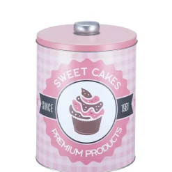 Gifi Boîte vintage encastrable bleue rose et jaune x3