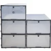 Gifi Rangement|Boîtes à chaussures empilables transparentes x5