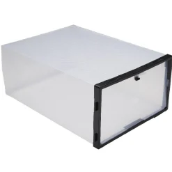 Gifi Rangement|Boîtes à chaussures empilables transparentes x5