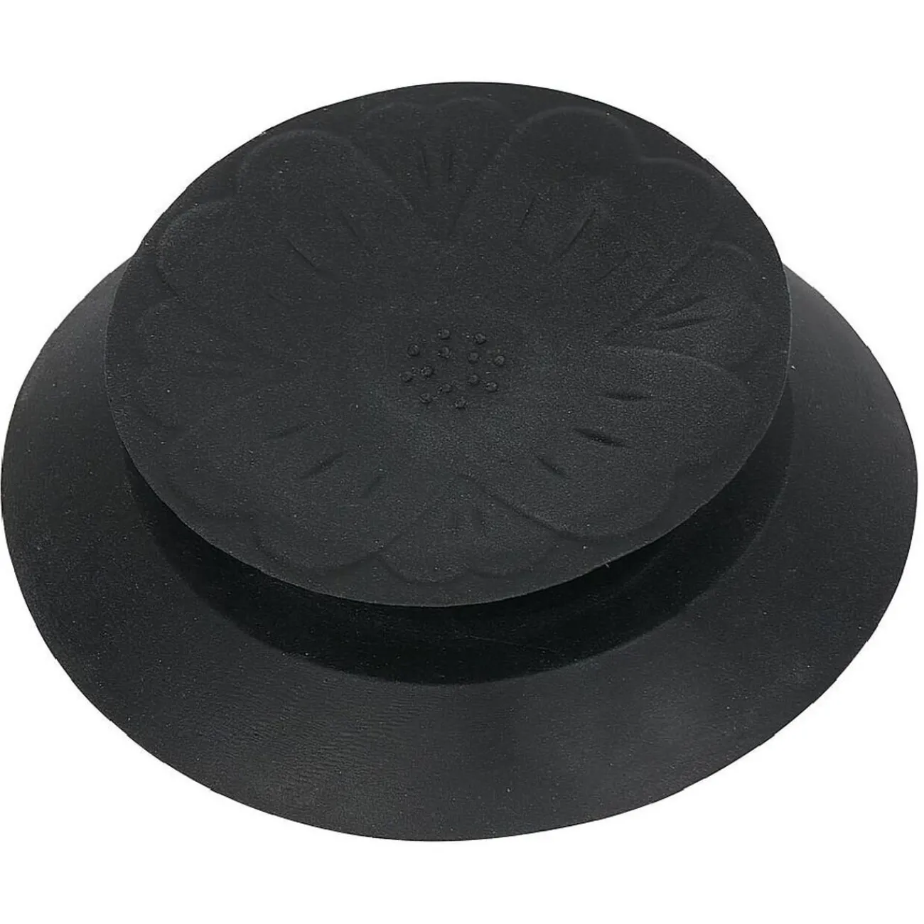 Gifi Quincaillerie^Bouchon d'évier plastique noir