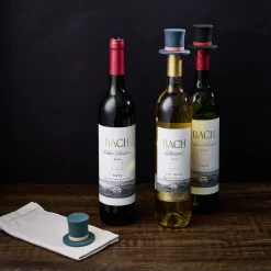 Gifi Bouchon silicone bouteille de vin forme chapeau Ø3,5xH6cm