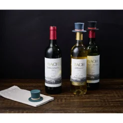 Gifi Bouchon silicone bouteille de vin forme chapeau Ø3,5xH6cm