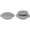 Gifi Equipement Douche^Bouchon évier silicone gris x2