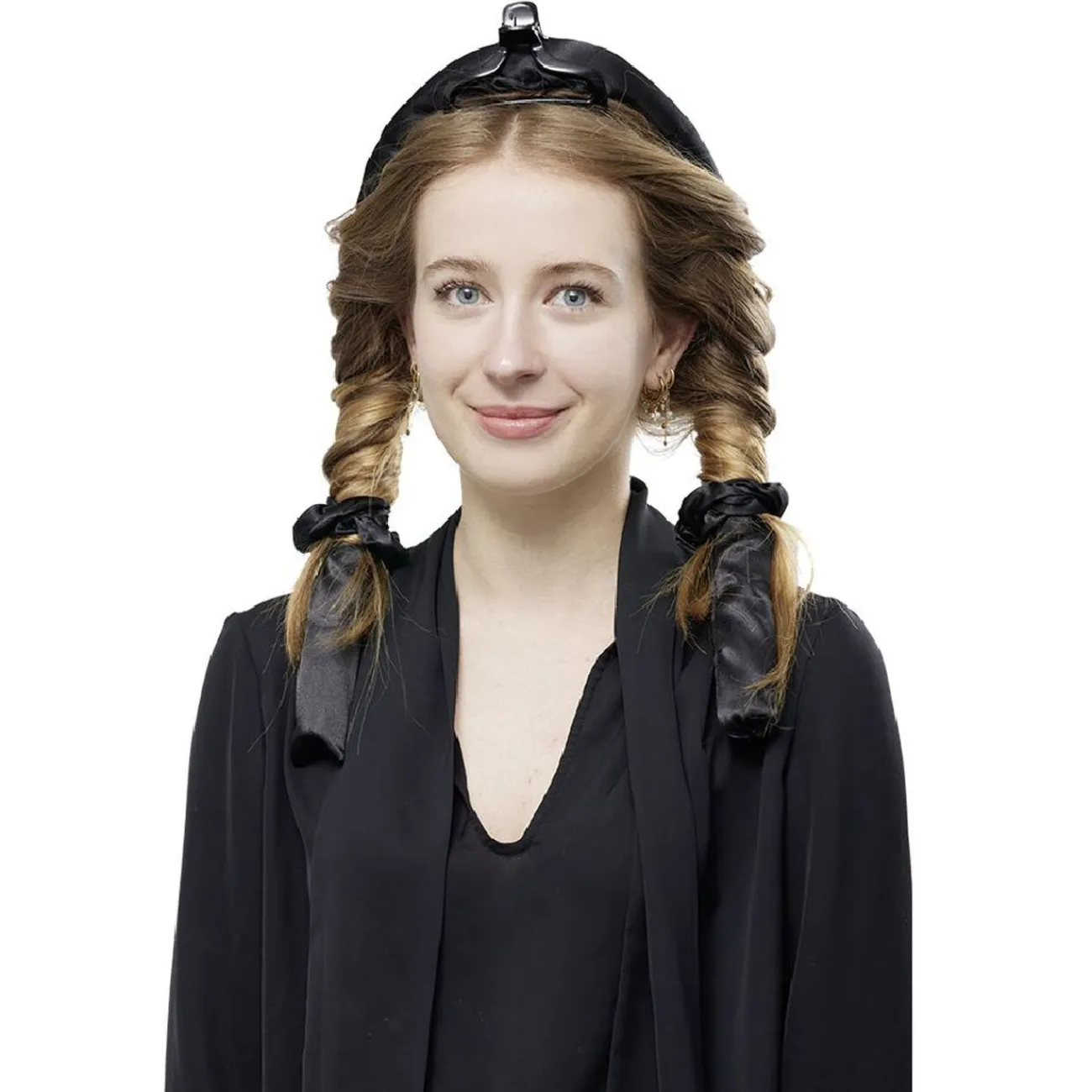 Gifi Beauté^Boucleur sans chaleur bigoudi satin rose