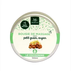 Gifi Bien-Être^Bougie de massage petit grain et argan