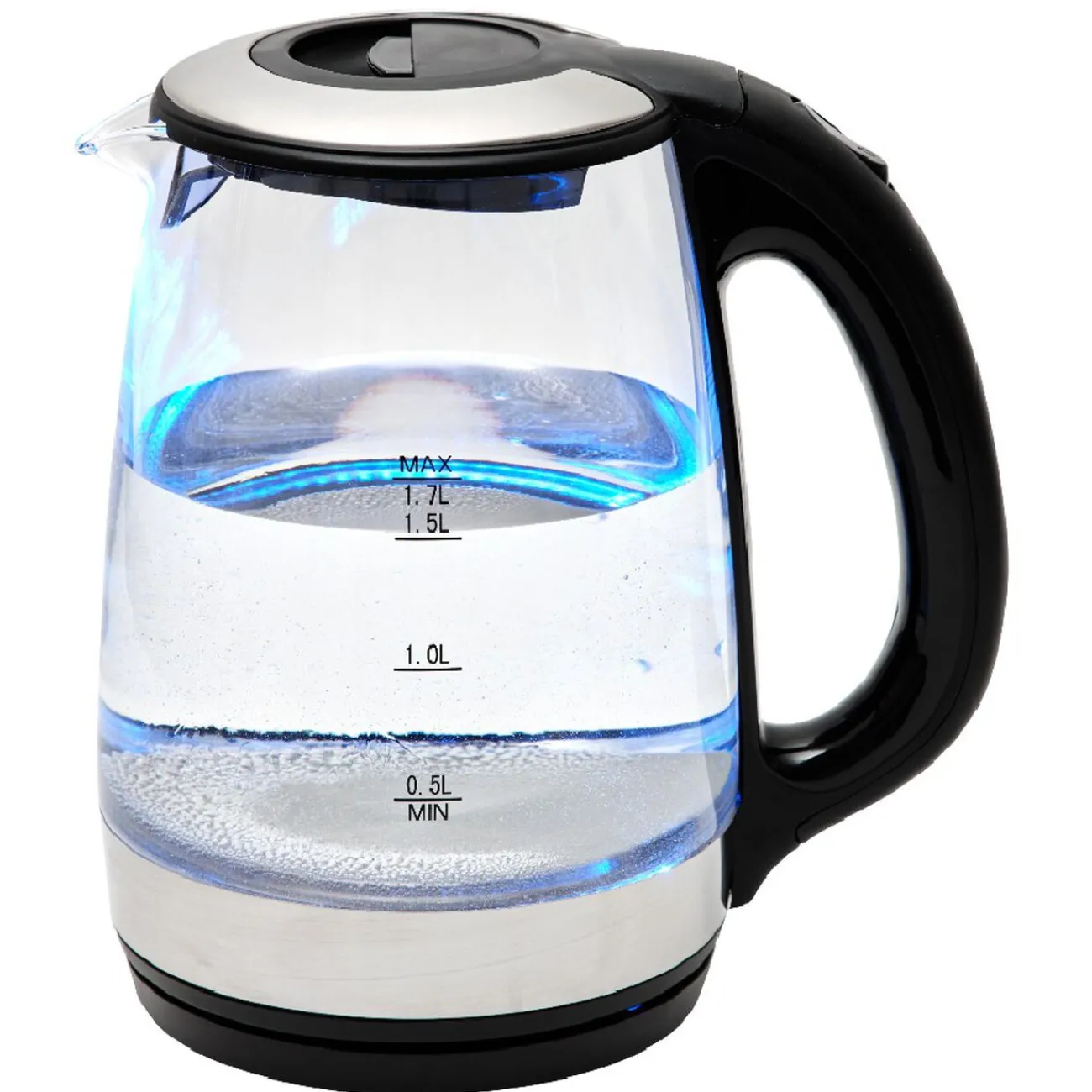 Gifi Bouilloire en verre Homday électrique 1,7L