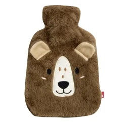 Gifi Bien-Être^Bouillotte avec housse design animal ours ou lapin 800ml