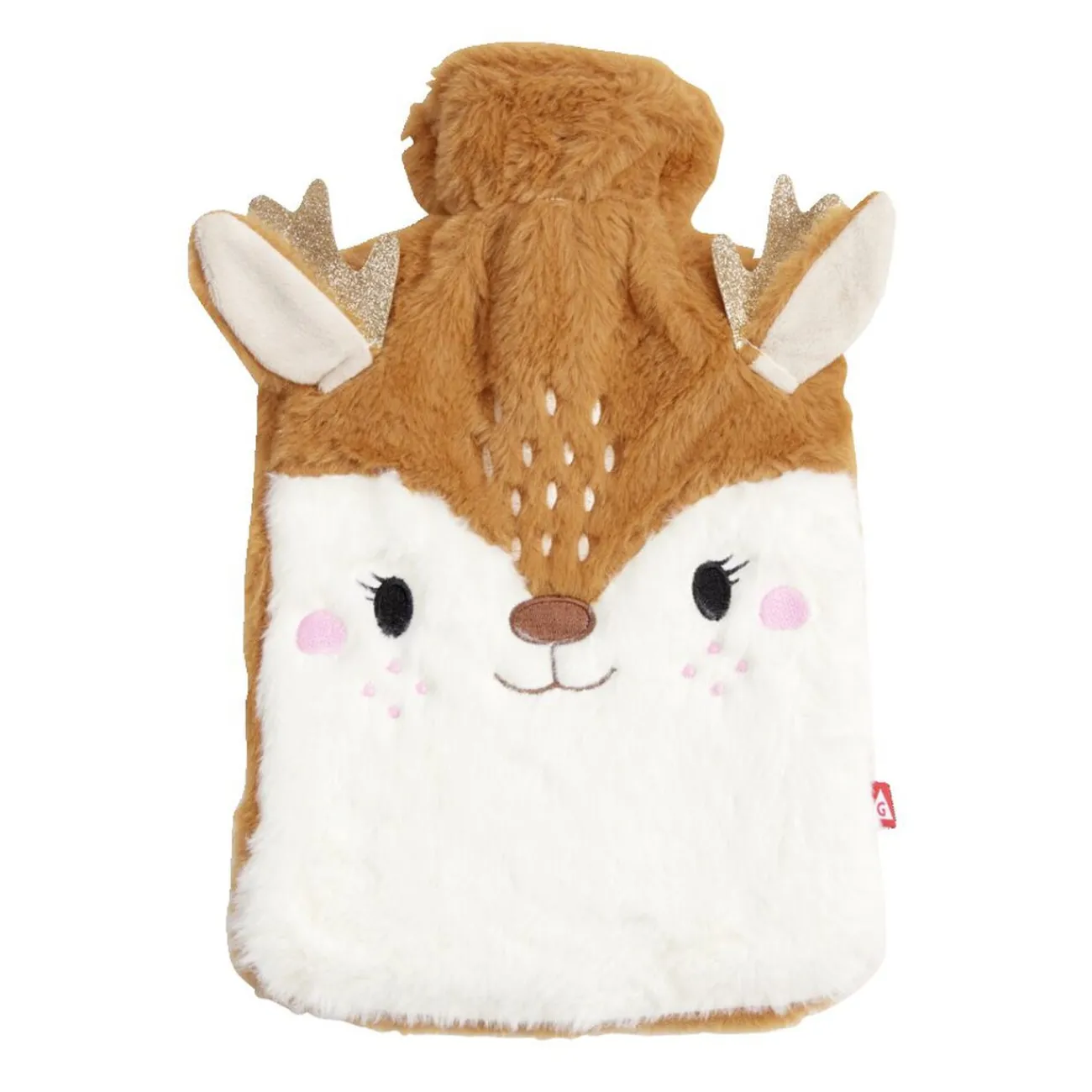 Gifi Bien-Être^Bouillotte avec housse design animal 1,8L